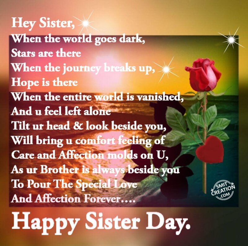 Happy Sister S Day 2020 Best Whatsapp Quotes Wishes And Images To Share
