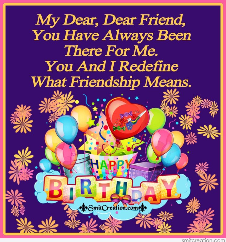 Birthday Wishes For Friend Pictures And Graphics SmitCreation 