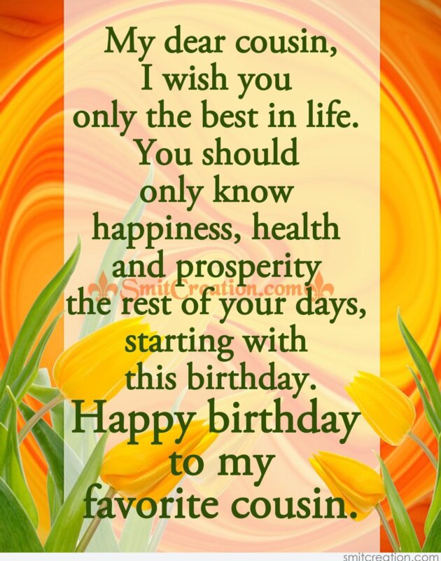 Birthday Wishes For Cousin Pictures And Graphics SmitCreation 