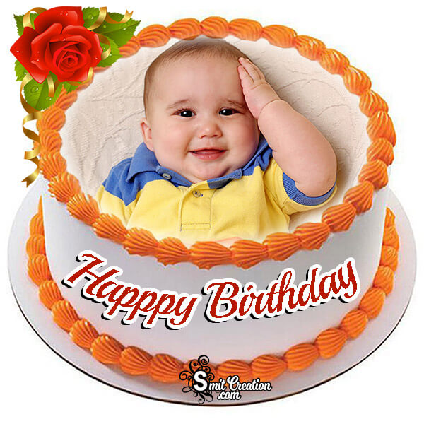 Birthday Cake Photo Frame - SmitCreation.com/Photoframe/