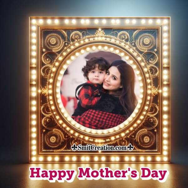 Golden Photo Frame For Mothers Day
