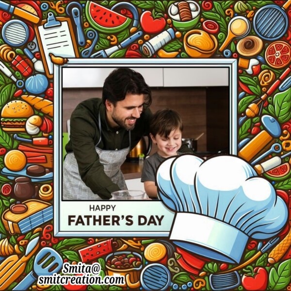 Wonderful Fathers Day Photo Frame