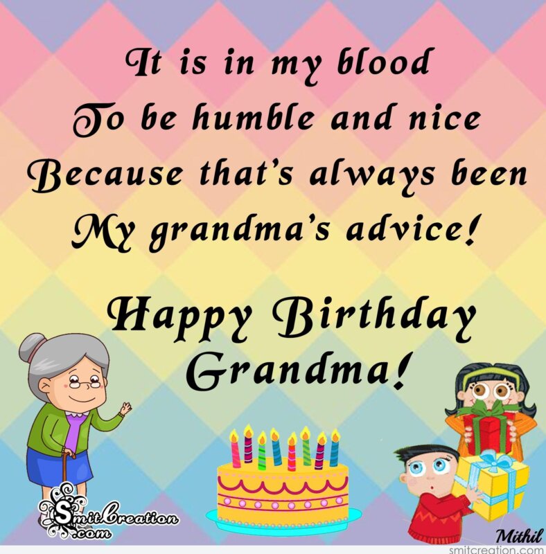 Birthday Cards For Grandma Printable - Customize and Print