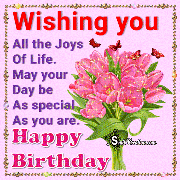 Birthday Wishes Gif Pictures and Graphics - SmitCreation.com - Page 3
