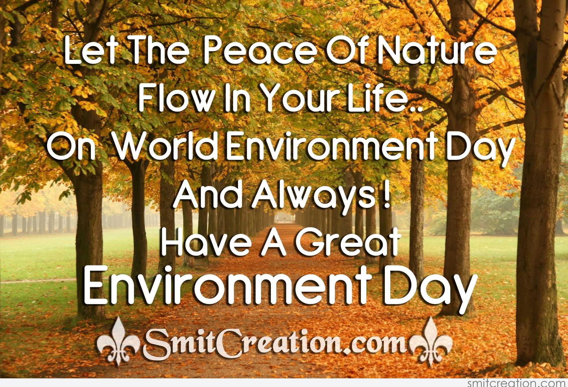 Have A Great Environment Day SmitCreation