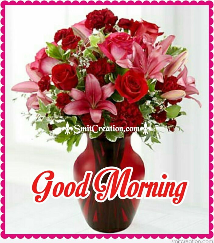 Good Morning Bouquet Pictures and Graphics - SmitCreation.com