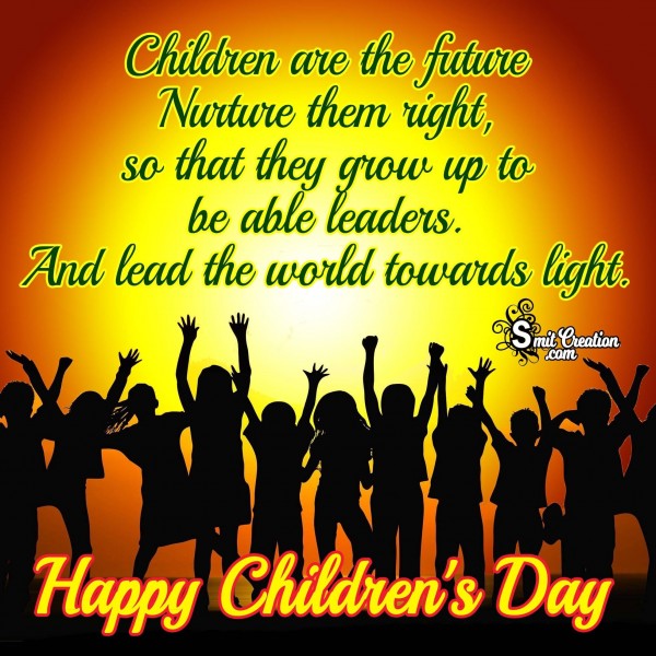 Happy Children’s Day! - SmitCreation.com