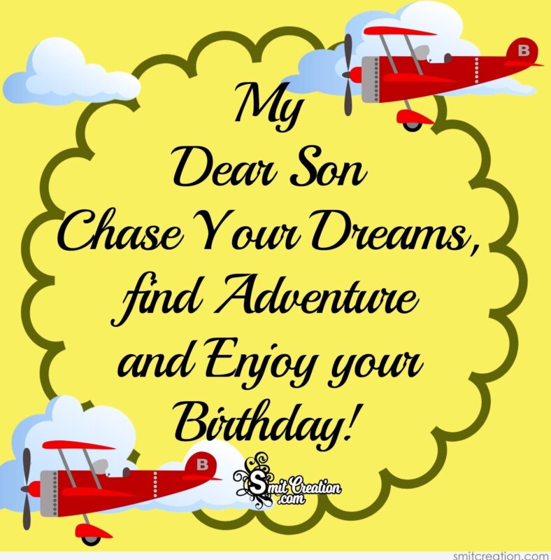 Birthday Wishes For Son With Quotes Messages Greetings And Cards 