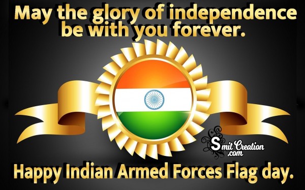 Happy Indian Armed Forces Flag Day
