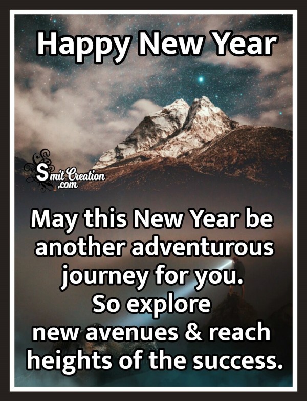 Happy New Year Wish For Success