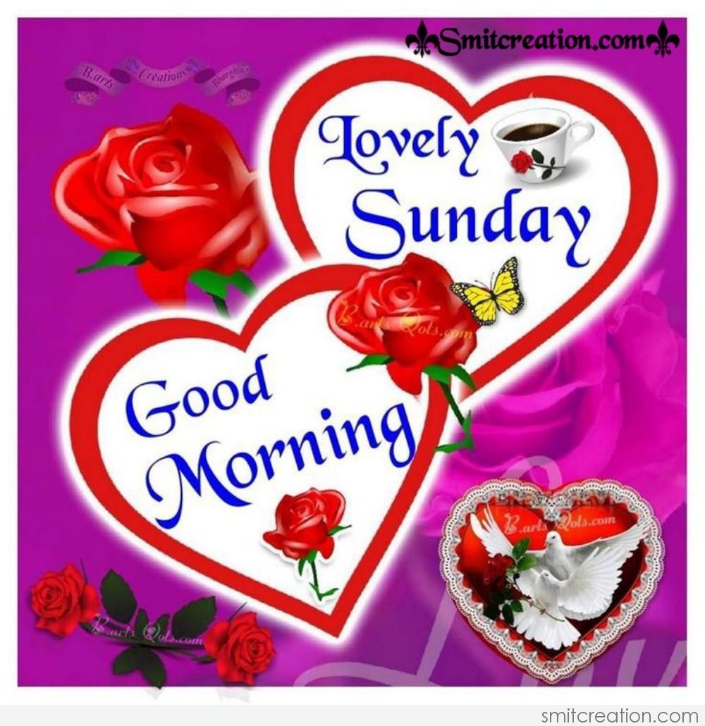 Good Morning Lovely Sunday - SmitCreation.com
