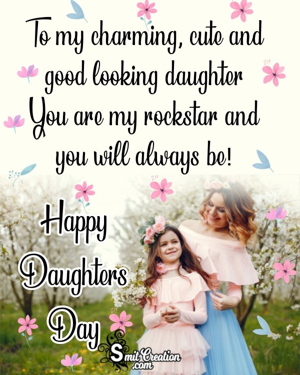 National Daughters Day Image - SmitCreation.com