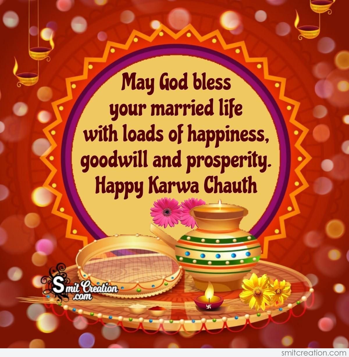 Happy Karwa Chauth Blessings - SmitCreation.com