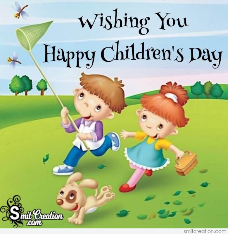Wishing You Happy Children's Day - SmitCreation.com