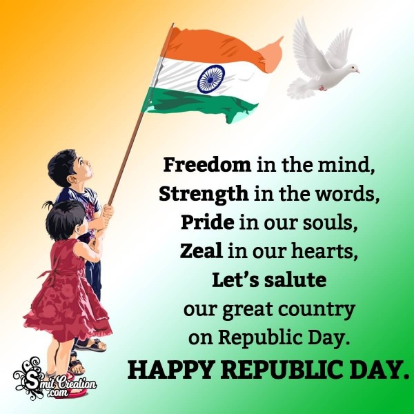 Happy Republic Day Quote For Whsatsapp
