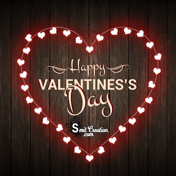 Happy Valentine Day Lovely Heart Card