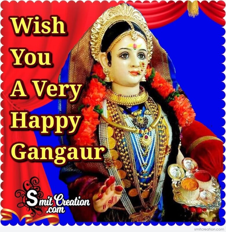 Wish You A Very Happy Gangaur - SmitCreation.com