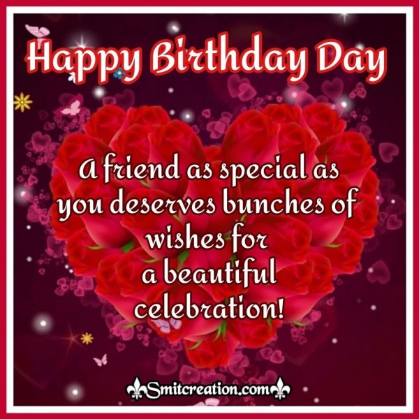 Bunches of Wishes – Happy Birthday Card for Friends - SmitCreation.com