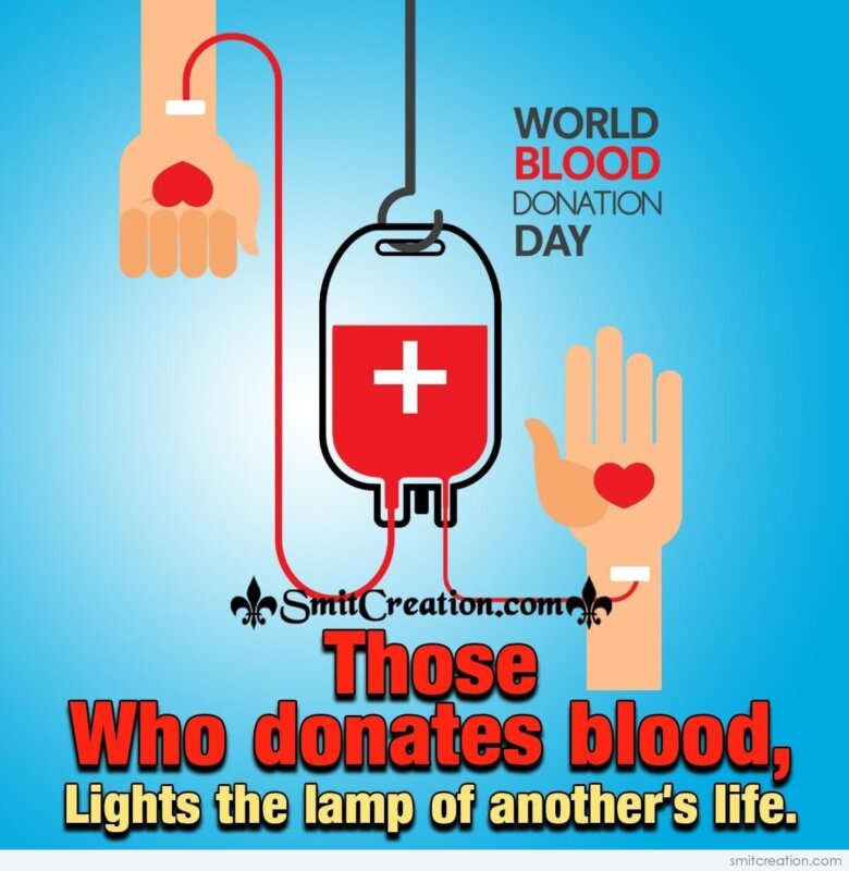  World Blood Donor Day Poster SmitCreation