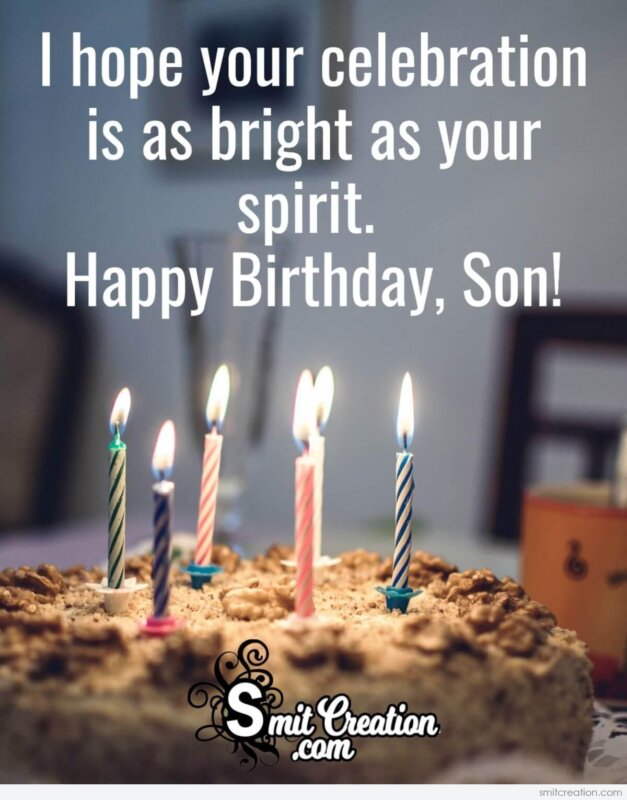 Birthday Wishes For My Son In English 101 Happy Birthday
