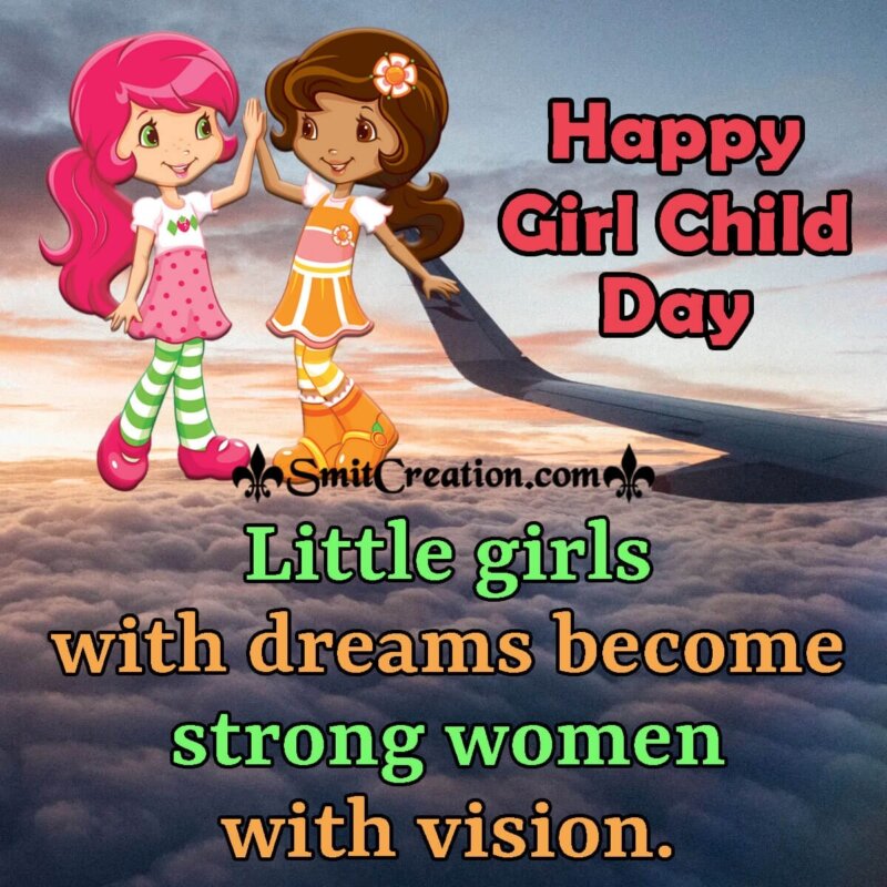 Girl Child Day Quotes, Messages, Slogans, Wishes Images