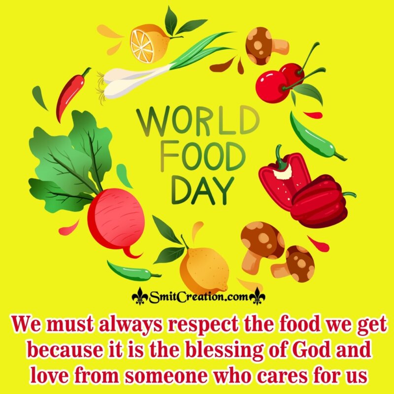 World Food Day Quotes Messages Slogans Wishes Images SmitCreation