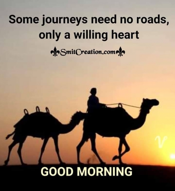 Good Morning Willing Heart Quote