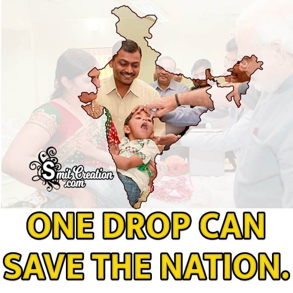 One Drop Can Save The Nation
