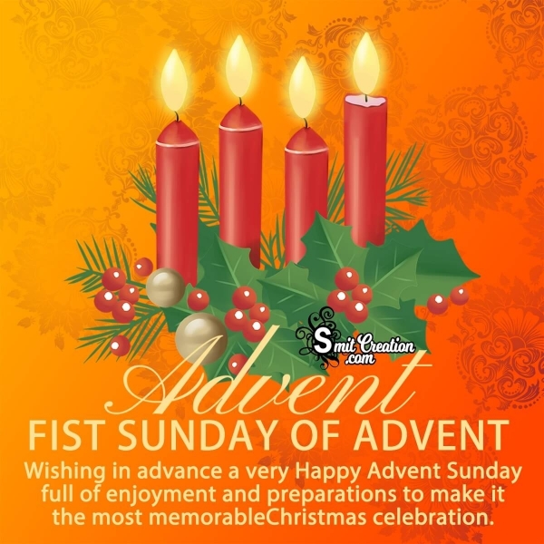 Happy Advent Sunday Wishes, Blessings, Messages Images