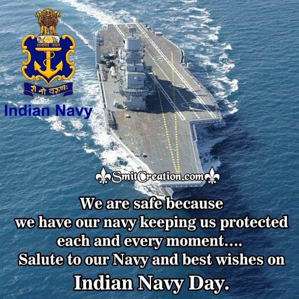 Happy Indian Navy Day Messages SmitCreation