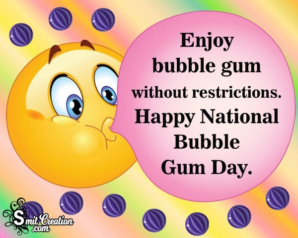 Happy National Bubble Gum Day