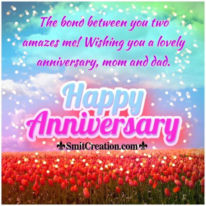 lovely Anniversary Wishes For Mom And Dad - SmitCreation.com
