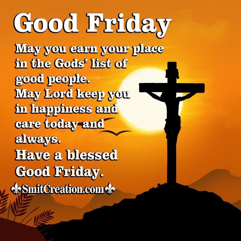 30+ Good Friday - Pictures and Graphics for different festivals