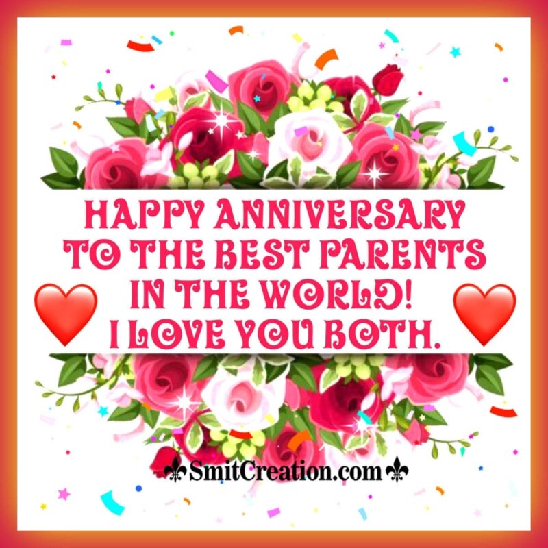 Anniversary Wishes For Parents SmitCreation