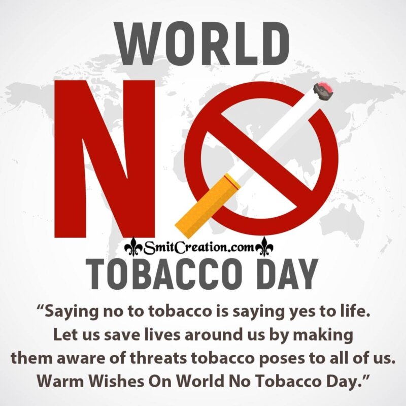 World no Tobacco Day Poster Messages