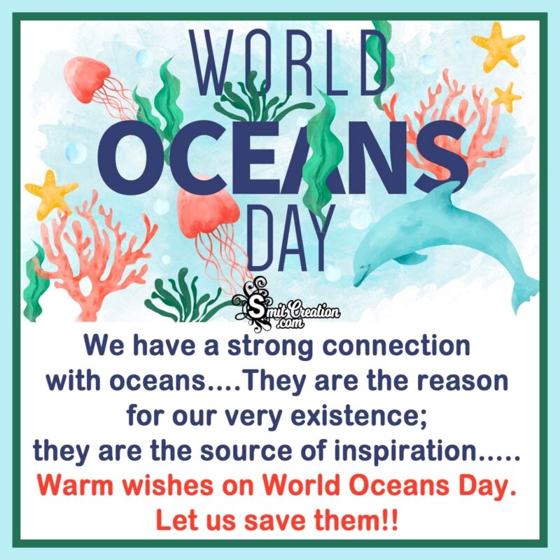 Happy World Ocean Day Quotes