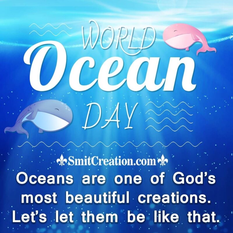 World Oceans Day Messages, Quotes, Slogans Images
