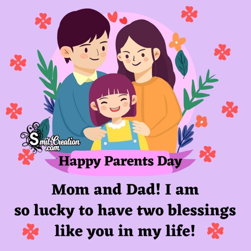 Happy Parents Day Wishes - SmitCreation.com