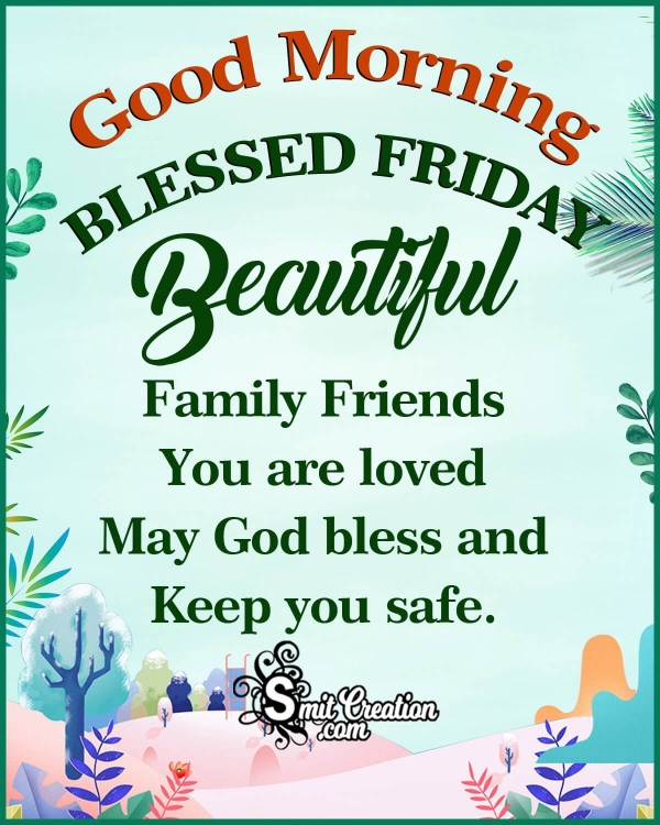 Good Morning Blessed Friday