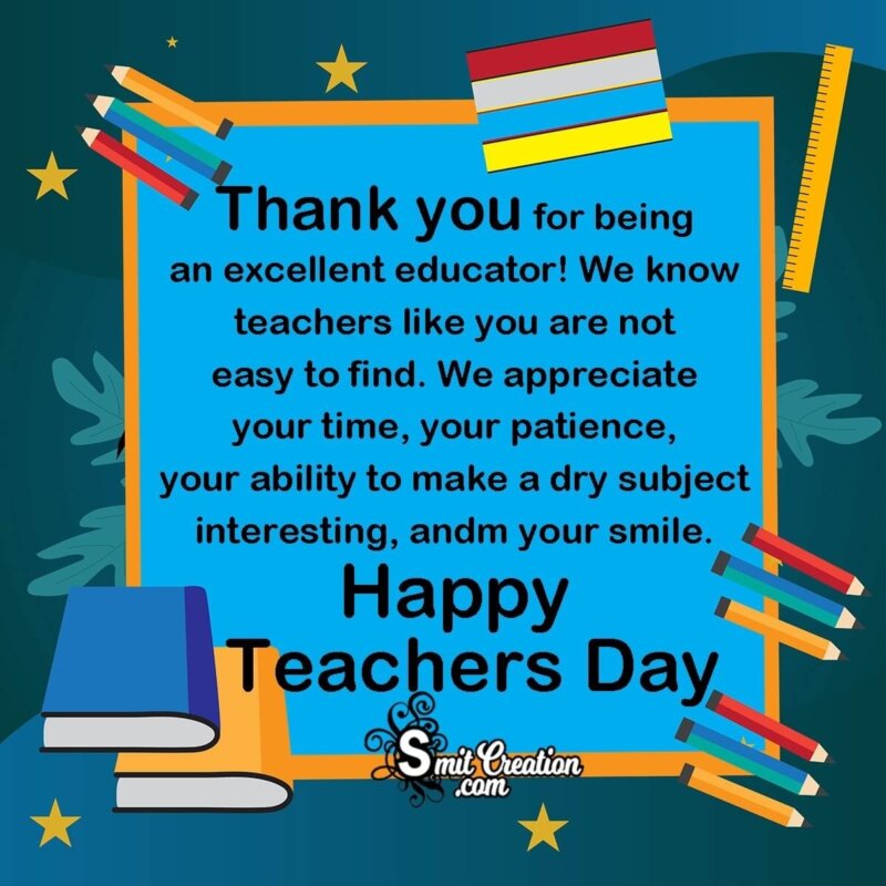 Happy Teacher s Day Messages SmitCreation