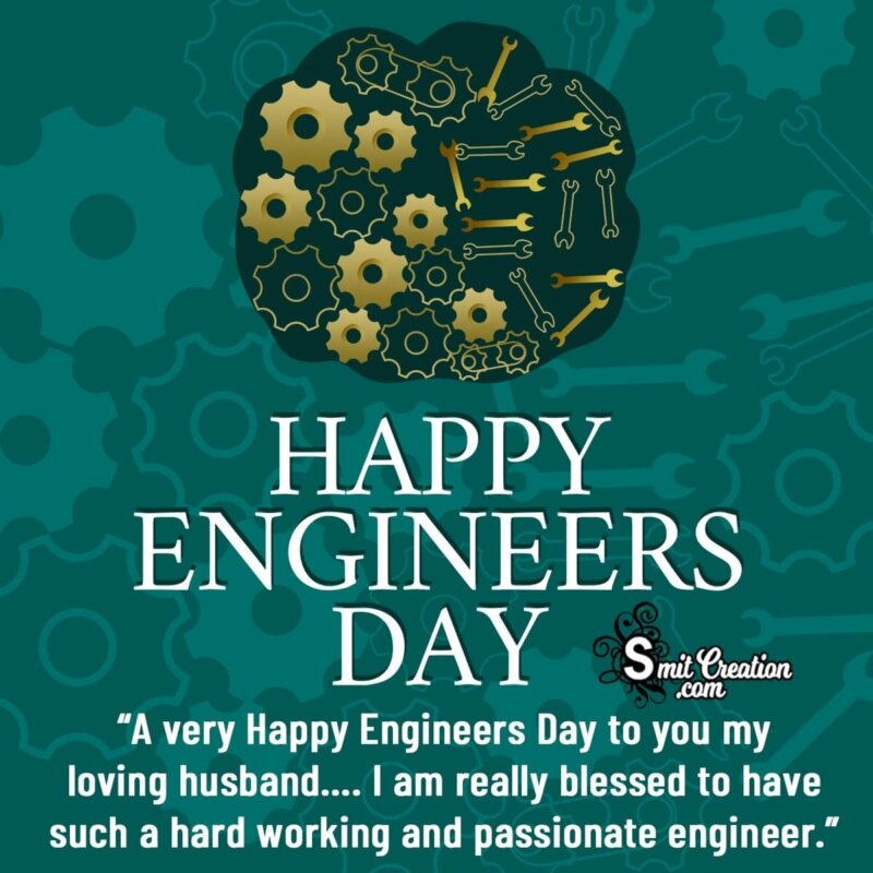 Happy Engineers Day Wishes Messages For Husband SmitCreation