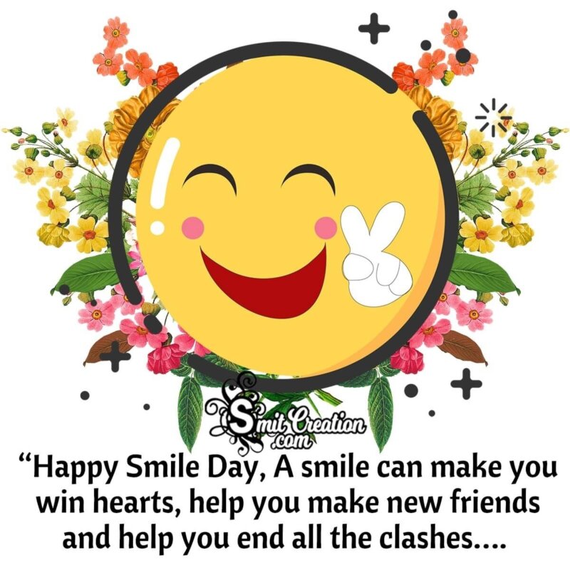 Happy Smile Day Messages SmitCreation