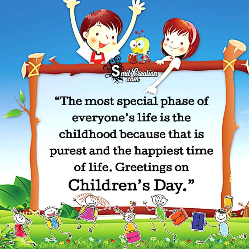 Children's Day Messages, Quotes Images - SmitCreation.com