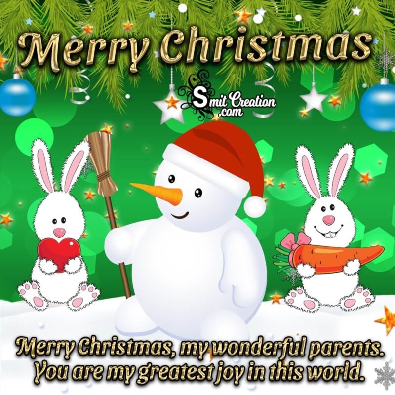 Christmas Messages For Parents SmitCreation