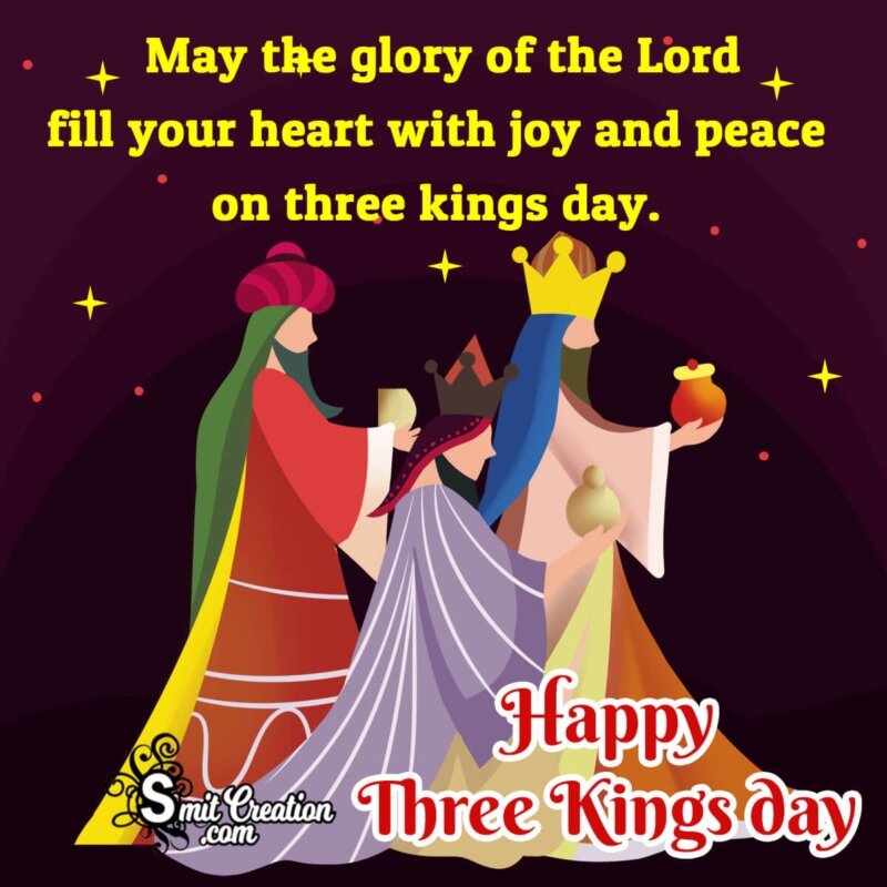 Happy Three Kings Day Wish Pic SmitCreation