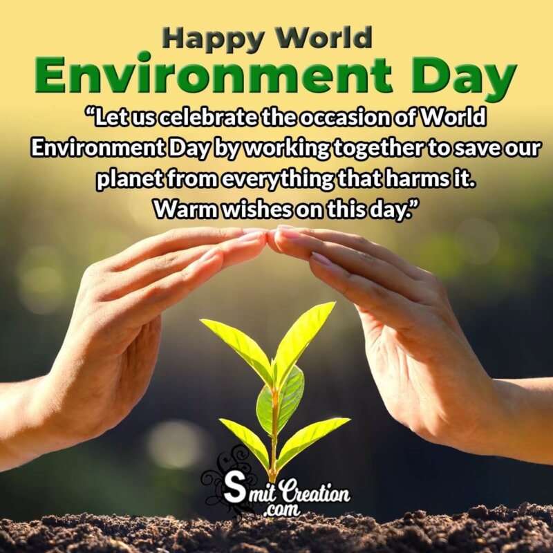 Happy World Environment Day Photo - SmitCreation.com