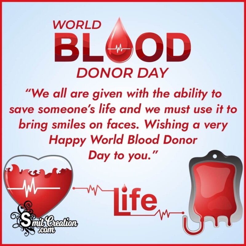 Blood Donation Quotes In English