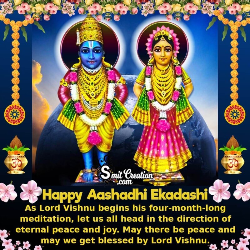 Happy Ashadi Ekadashi Message In English - SmitCreation.com