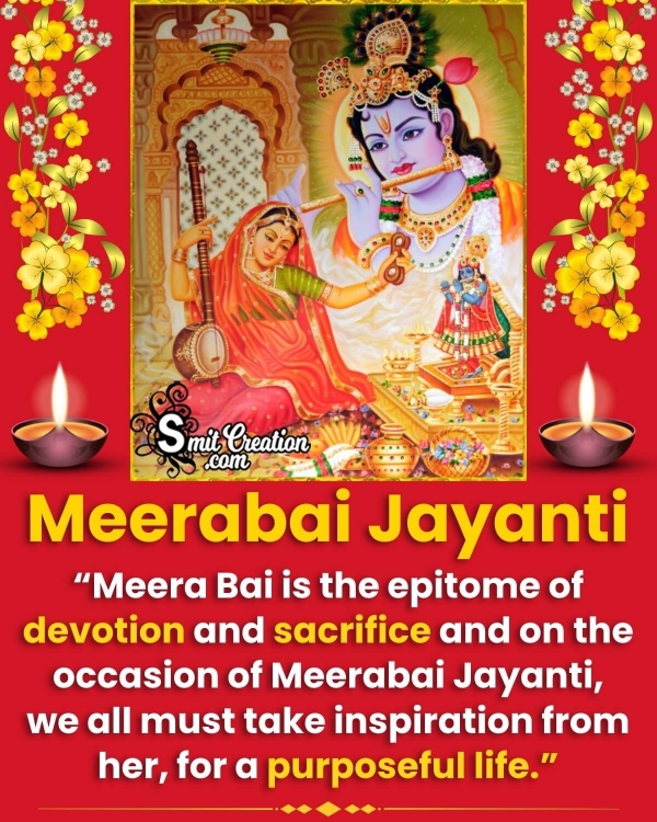 Meerabai Jayanti Status Pic