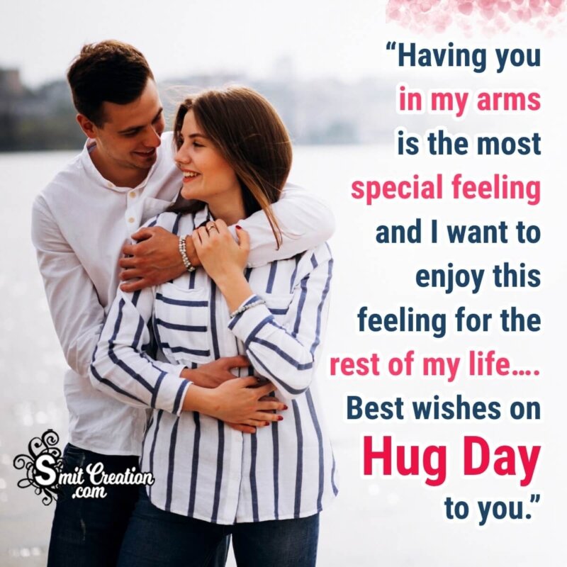 Hug Day Wishes, Messages, Quotes Images - SmitCreation.com